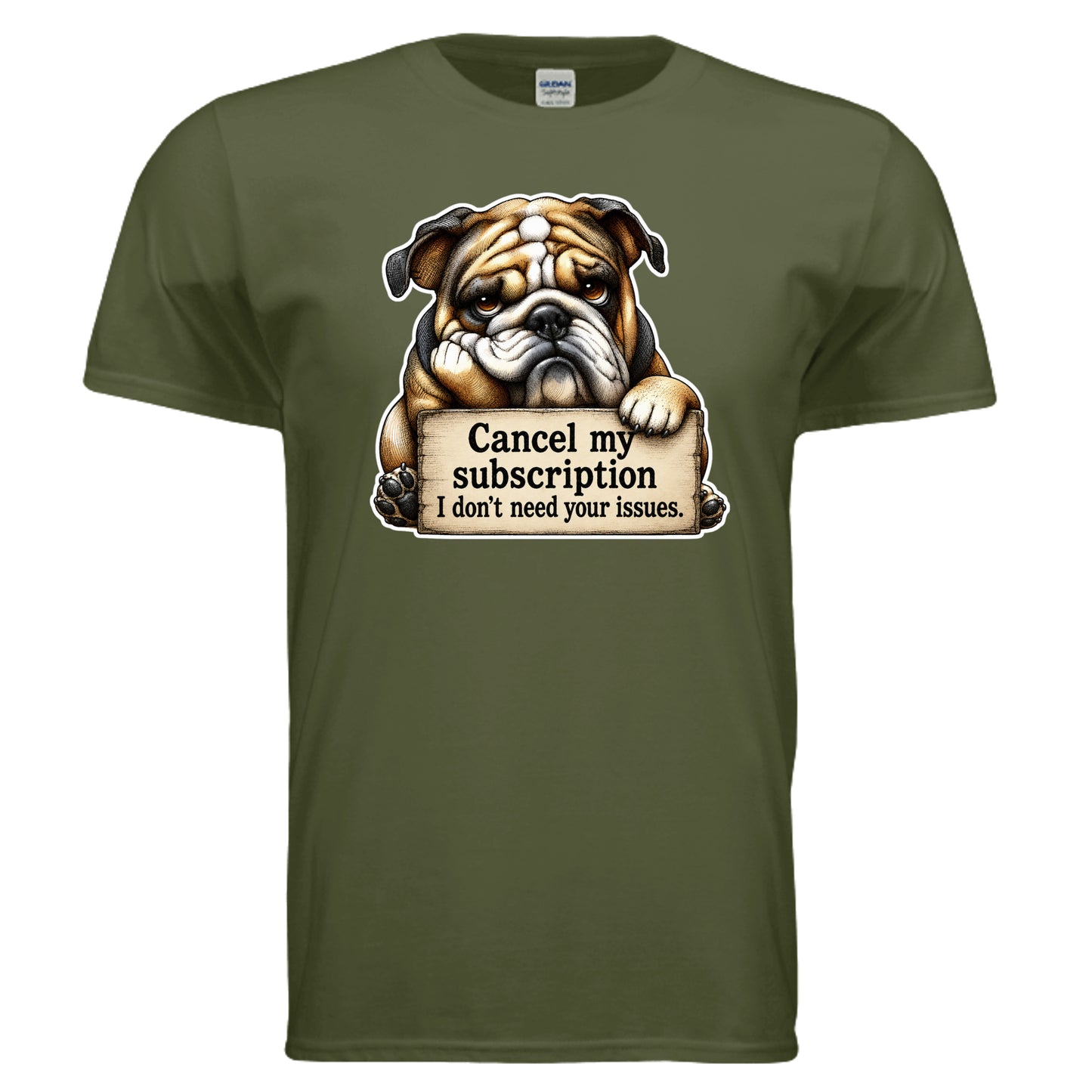 MILITARY GREEN - G640 - FRONT